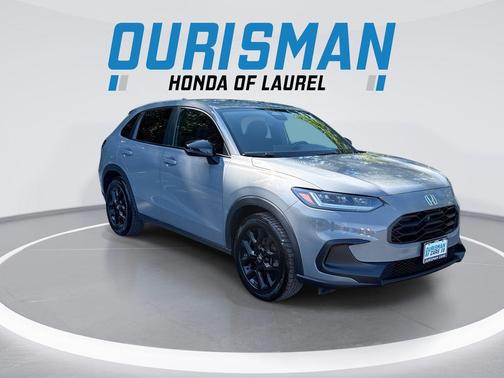 Urban Gray Pearl 2024 Honda HR-V AWD Sport