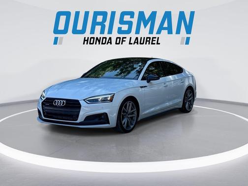 Glacier White 2019 Audi A5 45 Premium