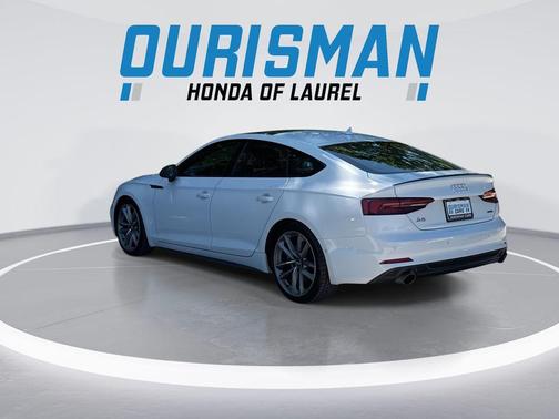 Glacier White 2019 Audi A5 45 Premium