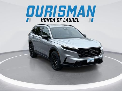Solar Silver Metallic 2026 Honda CR-V Hybrid Sport-L AWD