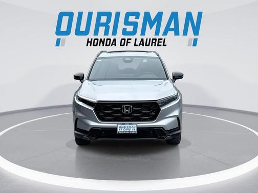 Solar Silver Metallic 2026 Honda CR-V Hybrid Sport-L AWD