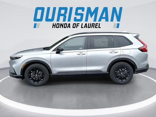 Solar Silver Metallic 2026 Honda CR-V Hybrid Sport-L AWD