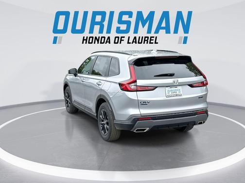 Solar Silver Metallic 2026 Honda CR-V Hybrid Sport-L AWD