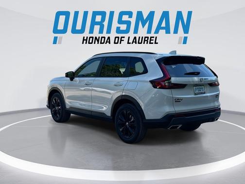 Platinum White Pearl 2026 Honda CR-V Hybrid Sport Touring AWD