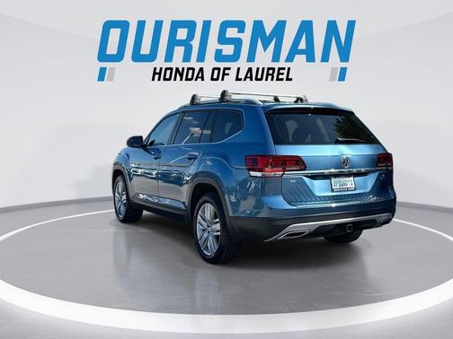Pacific Blue Metallic 2019 Volkswagen Atlas 3.6L SE w/Technology
