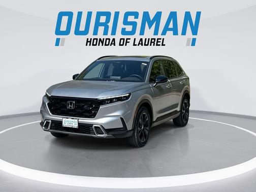 Solar Silver Metallic 2026 Honda CR-V Hybrid Sport Touring AWD