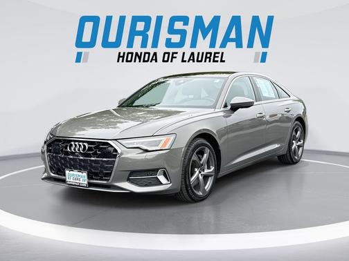 Gray 2024 Audi A6 45 Premium Plus
