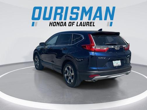 Obsidian Blue Pearl 2017 Honda CR-V EX