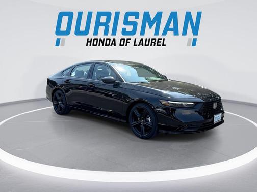 Crystal Black Pearl 2026 Honda Accord Hybrid Sport-L