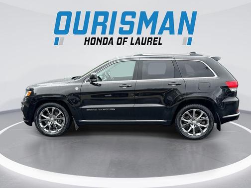 Diamond Black Crystal Pearlcoat 2021 Jeep Grand Cherokee Summit