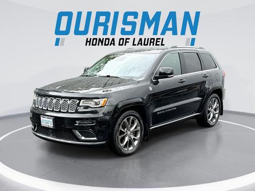 Diamond Black Crystal Pearlcoat 2021 Jeep Grand Cherokee Summit
