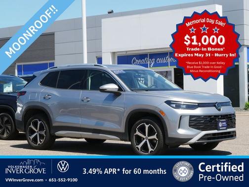 Pyrite Silver Metallic 2025 Volkswagen Tiguan 2.0T SE