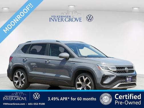 Pure Gray 2023 Volkswagen Taos 1.5T SEL