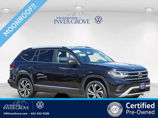 Deep Black Pearl Effect 2023 Volkswagen Atlas 3.6 SEL