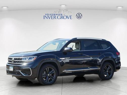 Deep Black Pearl Effect 2022 Volkswagen Atlas 3.6 V6 SEL R-Line