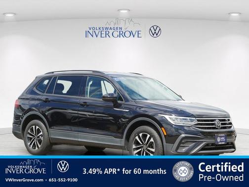 Deep Black Pearl Effect 2022 Volkswagen Tiguan 2.0T S