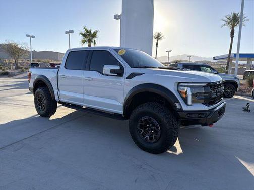 Space White Metallic 2025 Ford F-150 Raptor R