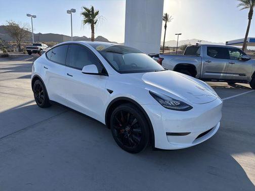 Pearl White Multi-Coat 2020 Tesla Model Y Long Range Dual Motor All-Wheel Drive