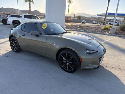 Zircon Sand Metallic 2024 Mazda MX-5 Miata RF Grand Touring