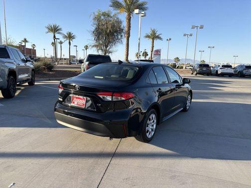 Midnight Black Metallic 2024 Toyota Corolla LE