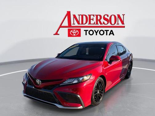 Supersonic Red 2021 Toyota Camry XSE