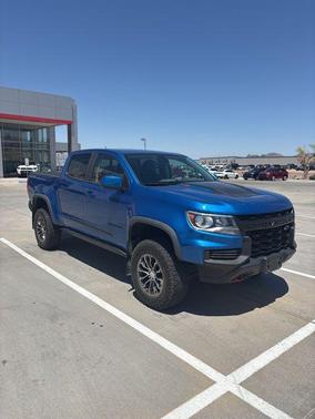 Bright Blue Metallic 2022 Chevrolet Colorado ZR2
