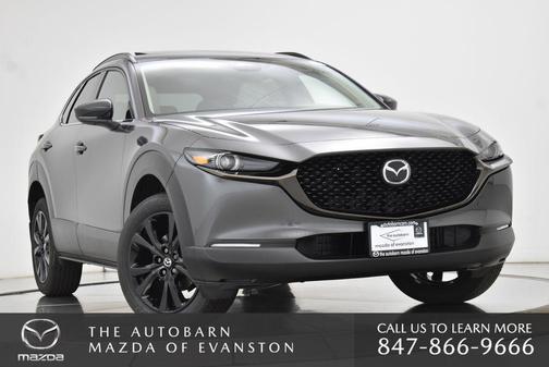 Machine Gray Metallic 2025 Mazda CX-30 2.5 Turbo Premium Package