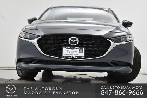 Polymetal Gray Metallic 2025 Mazda Mazda3 AWD