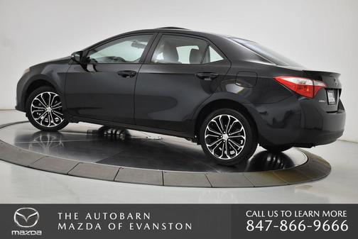 Black Sand Pearl 2016 Toyota Corolla S Plus