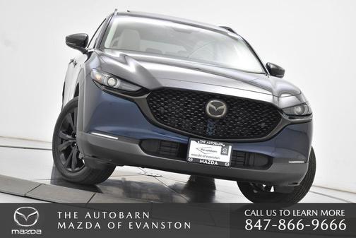 Deep Crystal Blue Mica 2026 Mazda CX-30 2.5 Turbo Premium Plus Package