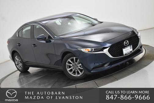 Deep Crystal Blue Mica 2025 Mazda Mazda3 FWD
