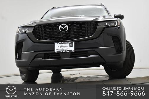 Jet Black Mica 2025 Mazda CX-50 Hybrid Premium