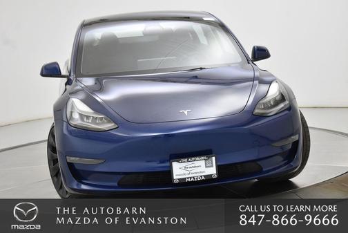 Deep Blue Metallic 2023 Tesla Model 3 Performance