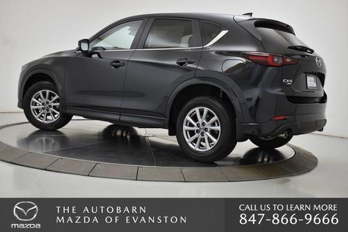 Jet Black Mica 2025 Mazda CX-5 2.5 S Preferred Package