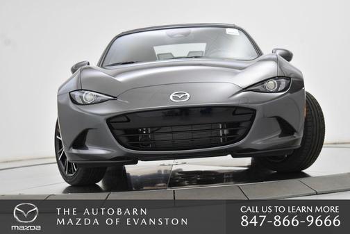 Machine Gray Metallic 2026 Mazda MX-5 Miata Grand Touring