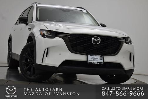 Rhodium White Premium 2026 Mazda CX-90 3.3 Turbo Premium Sport
