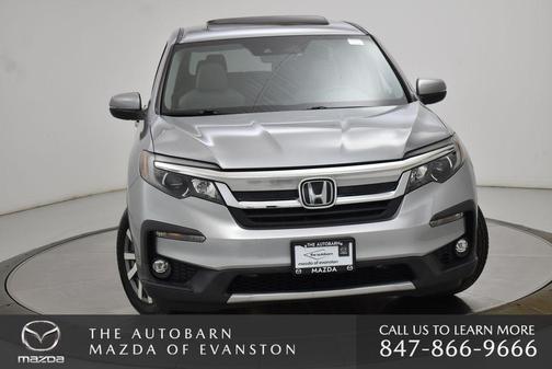 Lunar Silver Metallic 2019 Honda Pilot EX-L
