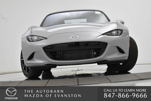 Aero Gray Metallic 2026 Mazda MX-5 Miata Grand Touring