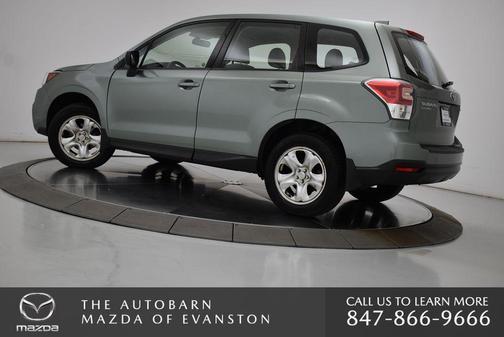 Jasmine Green Metallic 2017 Subaru Forester 2.5i