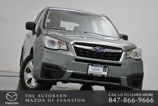 Jasmine Green Metallic 2017 Subaru Forester 2.5i
