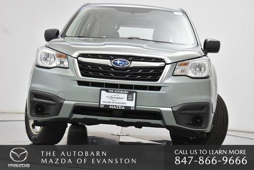 Jasmine Green Metallic 2017 Subaru Forester 2.5i