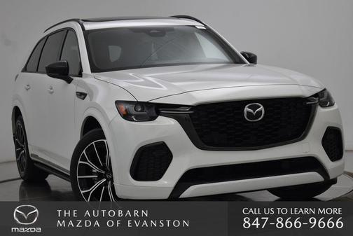 Rhodium White Premium 2025 Mazda CX-70 3.3 Turbo S Premium