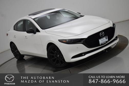 Snowflake White Pearl Mica 2026 Mazda Mazda3 2.5 Turbo AWD