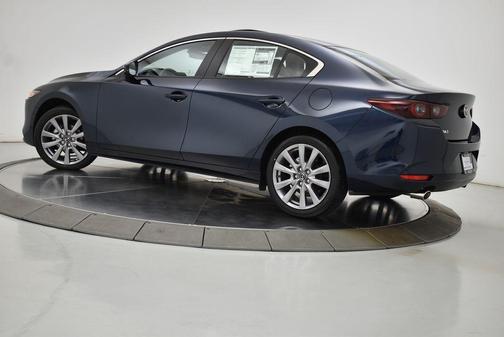 Deep Crystal Blue Mica 2026 Mazda Mazda3 FWD w/Preferred Package