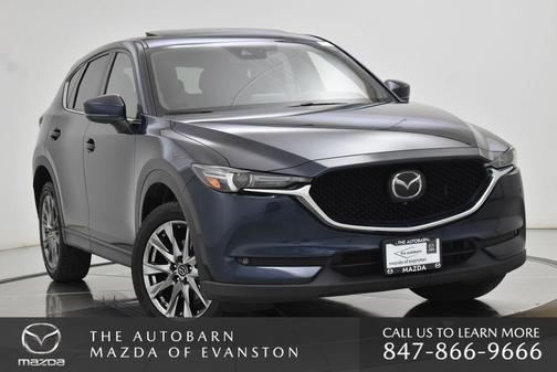 Deep Crystal Blue Mica 2020 Mazda CX-5 Signature