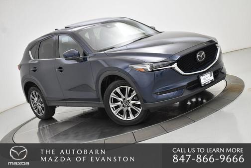 Deep Crystal Blue Mica 2020 Mazda CX-5 Signature