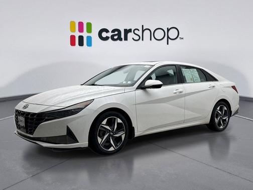 Quartz White 2023 Hyundai ELANTRA Limited