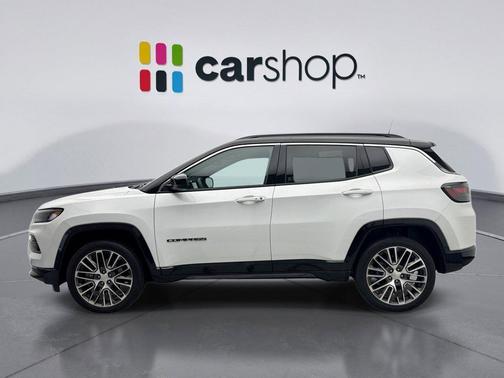 Bright White 2023 Jeep Compass Limited