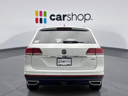 Pure White 2023 Volkswagen Atlas 3.6L SE w/Technology