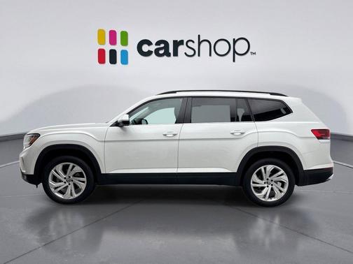 Pure White 2023 Volkswagen Atlas 3.6L SE w/Technology